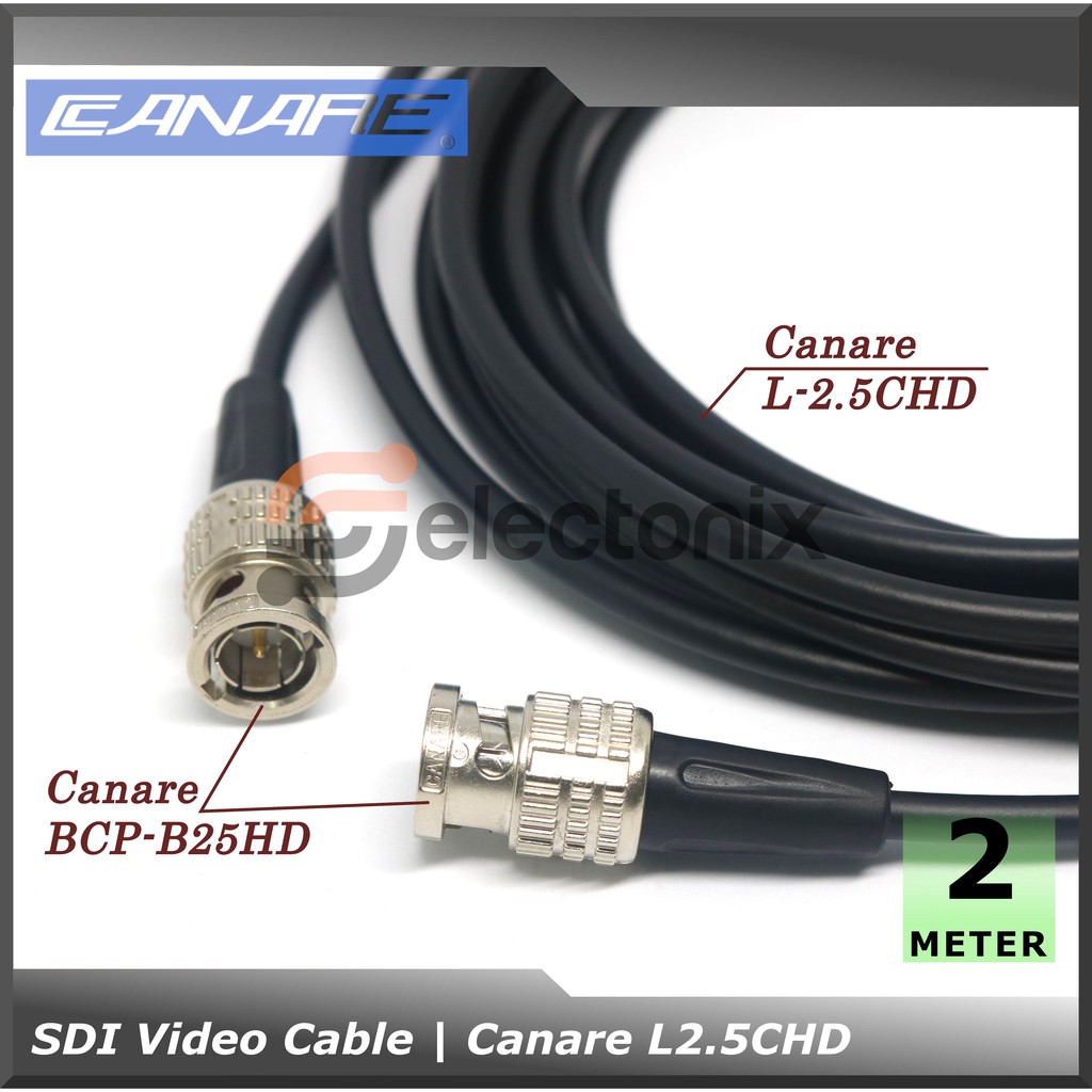 [2m] Kabel SDI Video | Canare L-2.5CHD