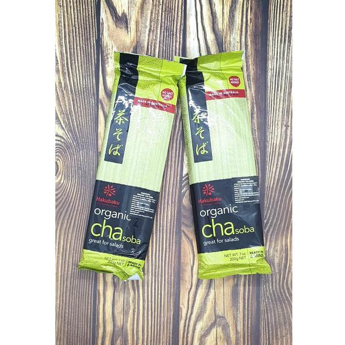 

Terlaris# Hakubaku Organic Cha Soba 200 Gr - Pasta Soba