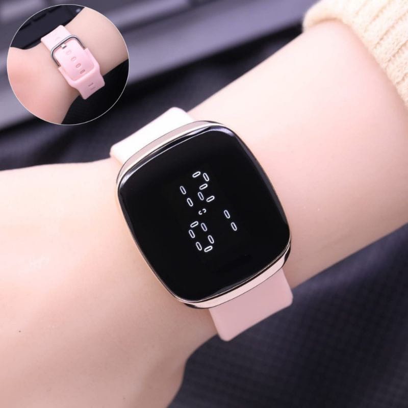 [BW] COD✅ JAM TANGAN PRIA/WANITA TOUCH SCREEN DIGITAL STRAP RUBBER FS-40 TOUCH WATCH