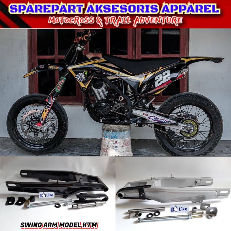 Swing Arm Model KTM 66 cm + Bosh Arm PnP KLX / DTracker 150