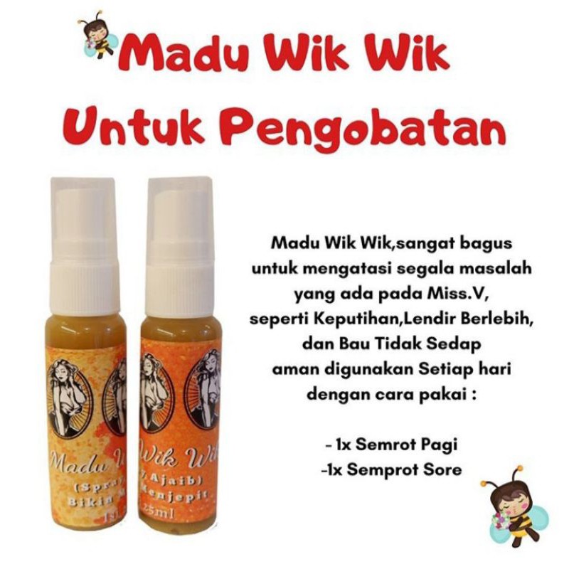 madu wik wik jamu wikwik spray herbal ajaib wanita ramuan Madura bikin menjepit