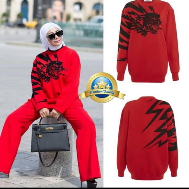 KOREA RAJUT LUCU HITAM BIRU LANGIT UNGU / Kenzo premium knit