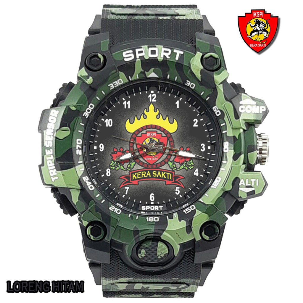 (Exclusive) PERGURUAN IKSPI / KERA SAKTI Loreng Army - Motif 16