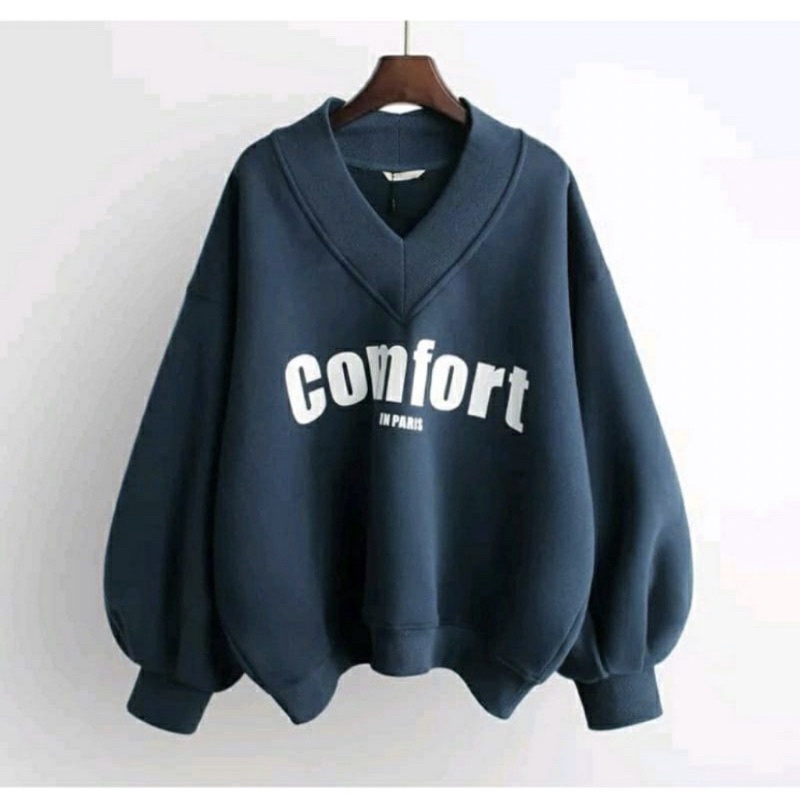 SWEATER WANITA OVERSIZE COMFORT BIGSIZE