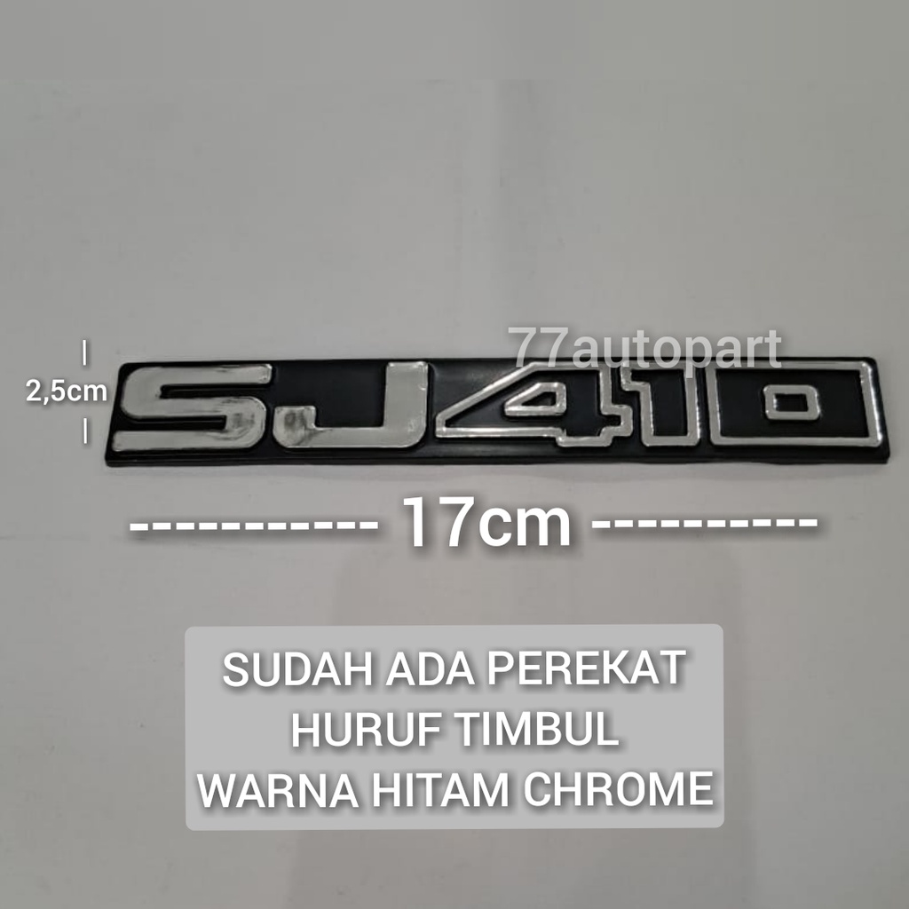 emblem logo mobil sj410 tulisan sj410