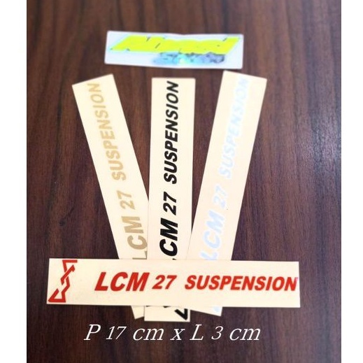 STICKER LCM 27 SUSPENSION