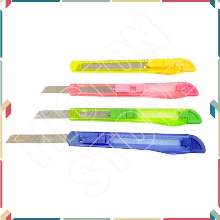 

MICTON Cutter Ukuran Kecil Kater Tajam Ekonomis Murah 1pc Original PX