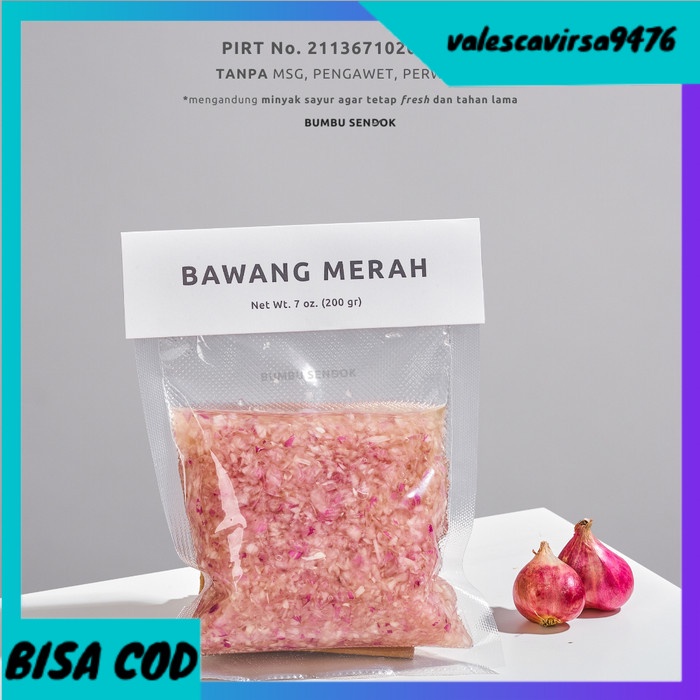 

⭐BISA COD⭐ [Refill] Bawang Merah Cincang Dalam Minyak - 200gr