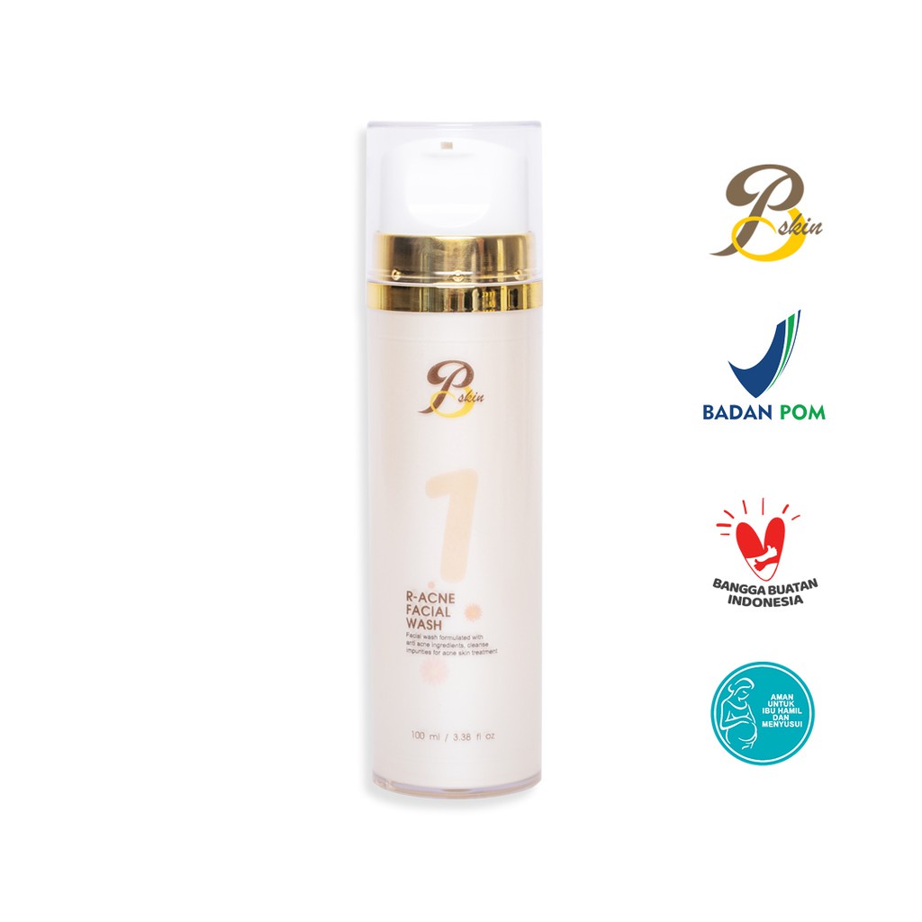 PB SKIN R-ACNE FACIAL WASH /SABUN JERAWAT