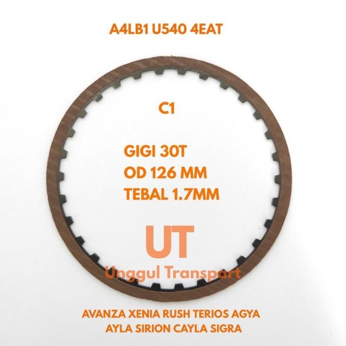 Kampas Gearbox Transmisi Matic Toyota Avanza Terios Rush C1 Clutch