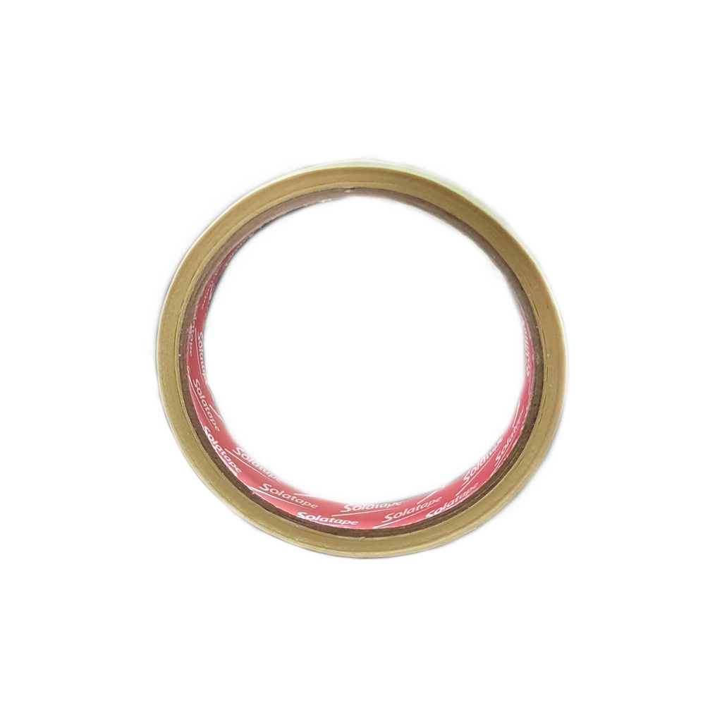 MASKING TAPE 12 MM - LAKBAN KERTAS 12MM SOLATAPE 12 METER