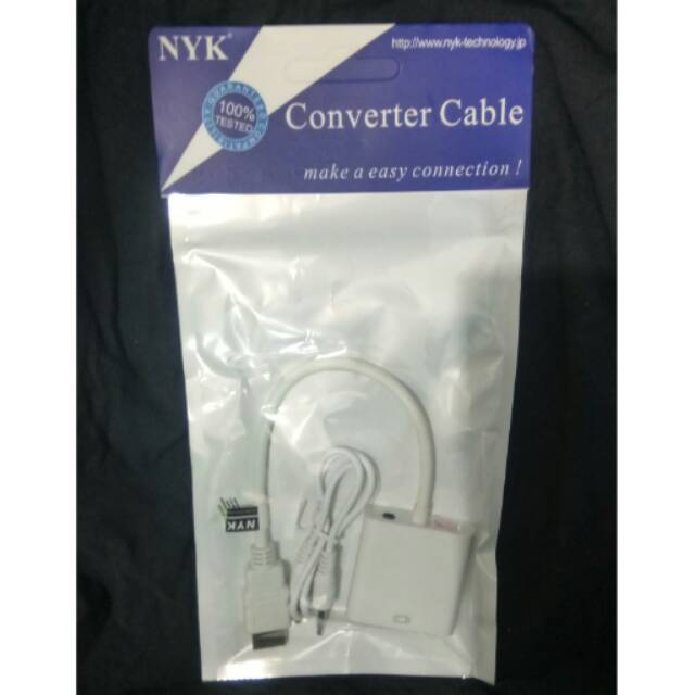 Kabel Converter HDTV To Vga With Audio / Hdtv To Vga Plus Audio