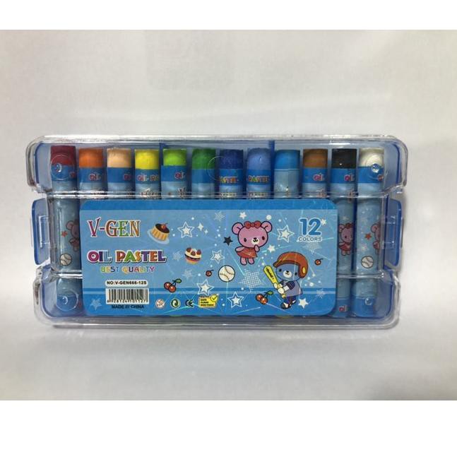 

[KODE 66] Krayon/ crayon mini harga obral 12 warna