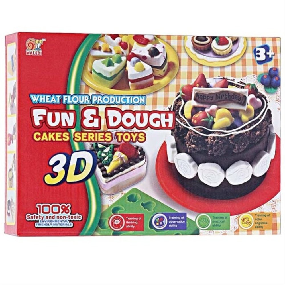 [MAINAN] FUN DOUGH CAKE CAKES SERIES TOYS