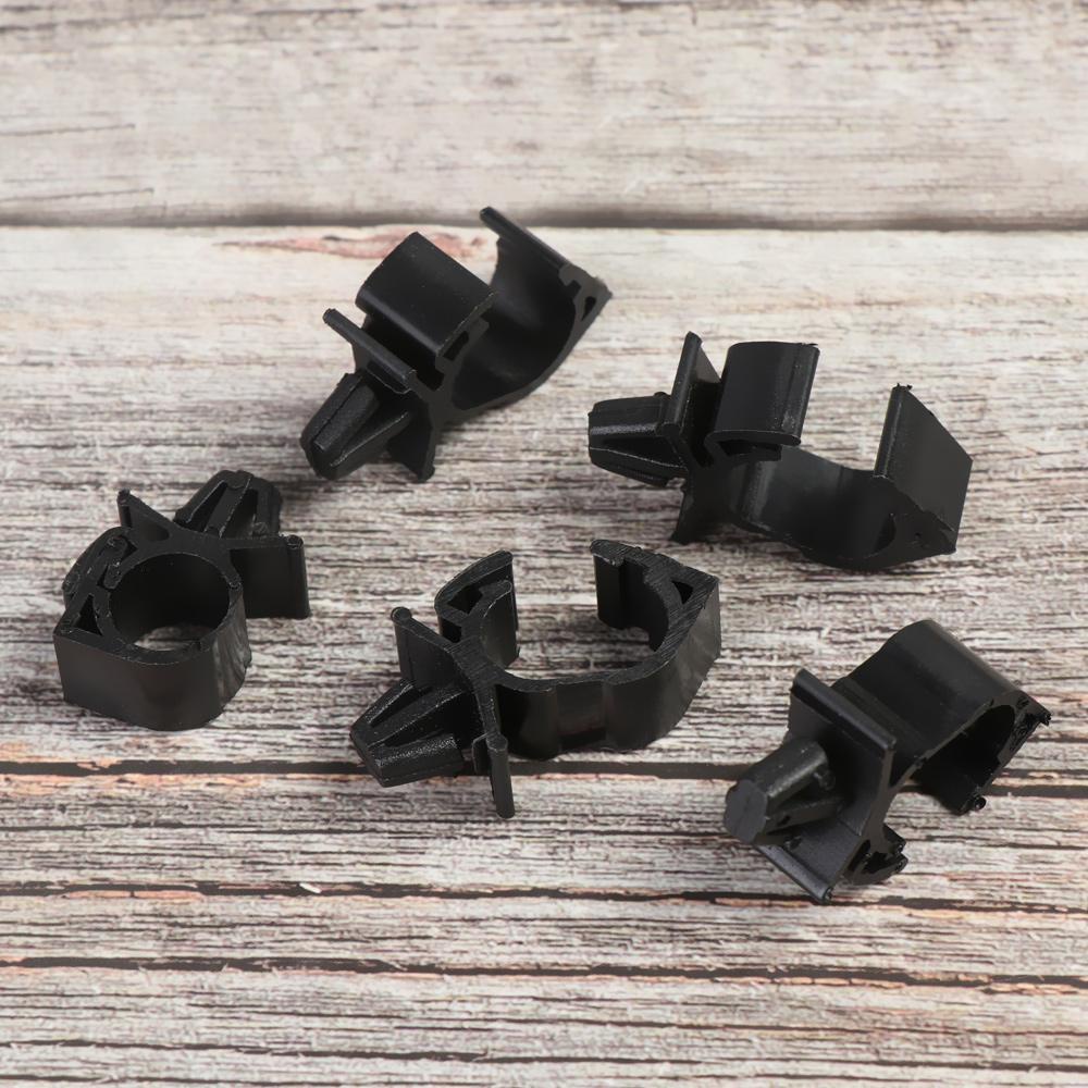 Suyo 10Pcs Klip Pengikat Kabel Harness Kabel Tahan Lama Mobil Push Mounted Wiring Strap