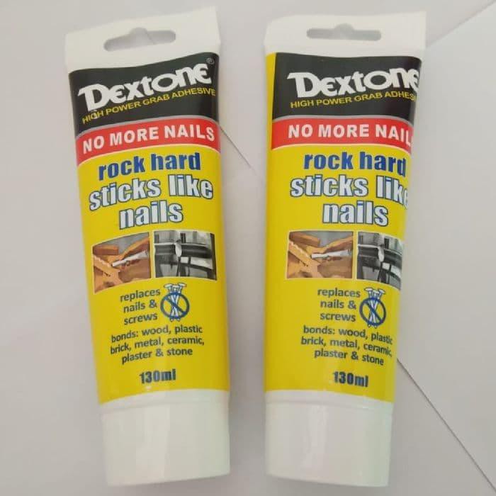 Jual DEXTONE NO MORE NAILS LEM ANTI PAKU KERAMIK KAYU METAL LEM tools