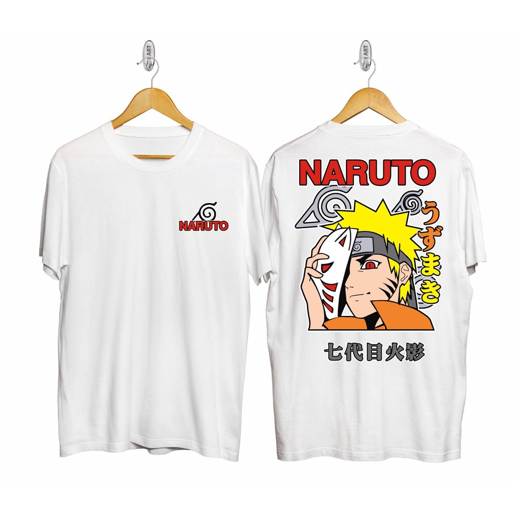 KAOS NARUTO PRIA / KAOS KARTUN / BAJU / KAOS DISTRO TSHIRT LENGAN PENDEK / KAOS TERBARU /