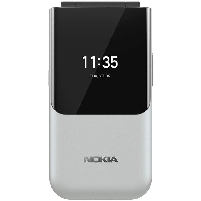 CUPID NOKIA 2720 FLIP DUAL SIM GARANSI HP JADUL NOKIA JADUL LIPAT-Putih