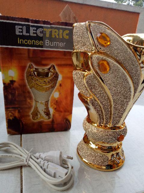 Tempat Dupa - Mabkhara Elektrik - Model Eksklusif - Keramik