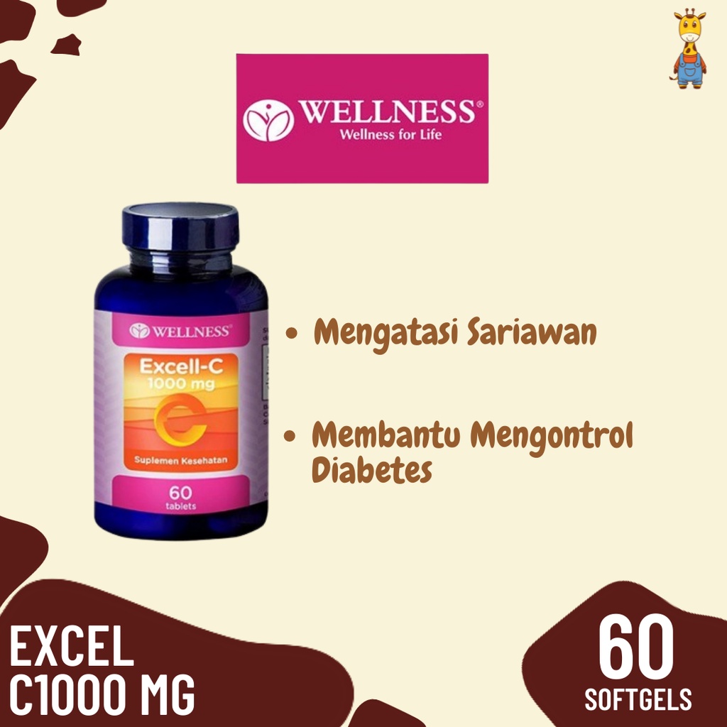 Wellness Excell C1000 MG 60