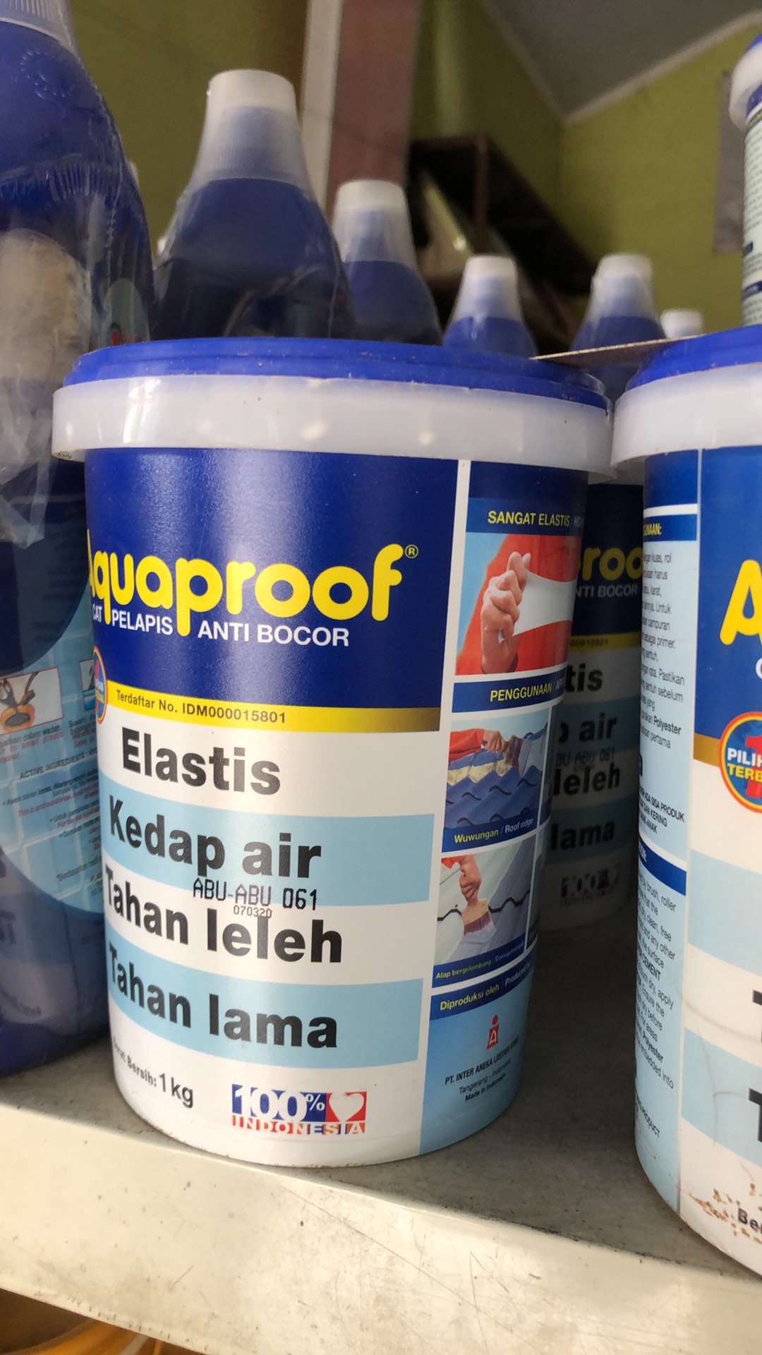 Cat Pelapis Anti Bocor Aquaproof 1 Kg