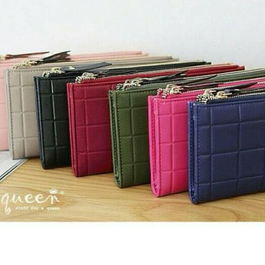 ➷ Promo Dompet Wanita Lucu Elegan Bahan Taiga dompet panjang wanita murah ✺