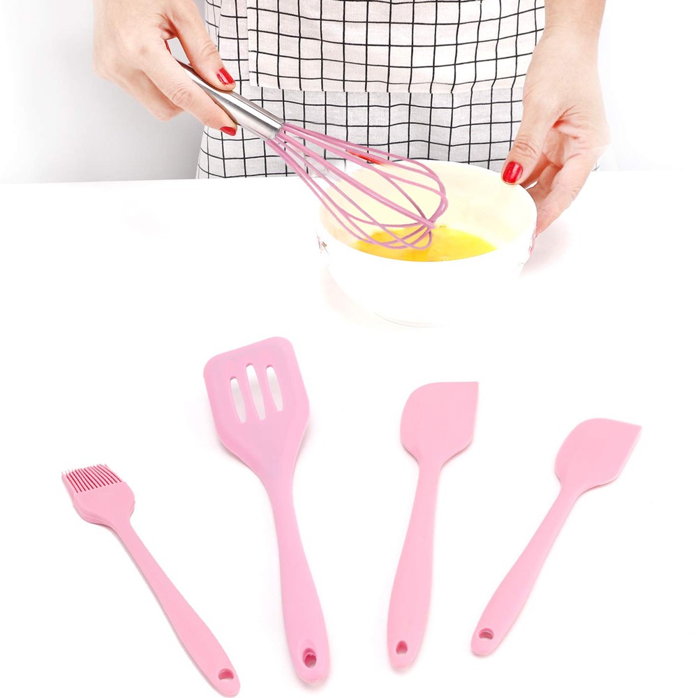 Silicone Cooking Tool Sets 5 in 1 - alat masak dan aksesoris bikin kue