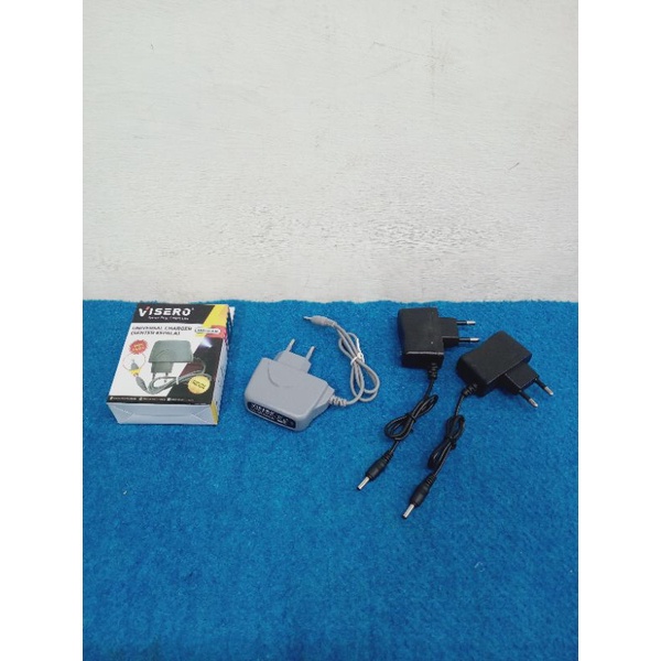 Charger Adaptor Senter Kepala Visero