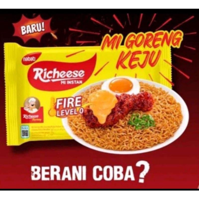 

mie goreng richeese keju/mie richeese keju viral