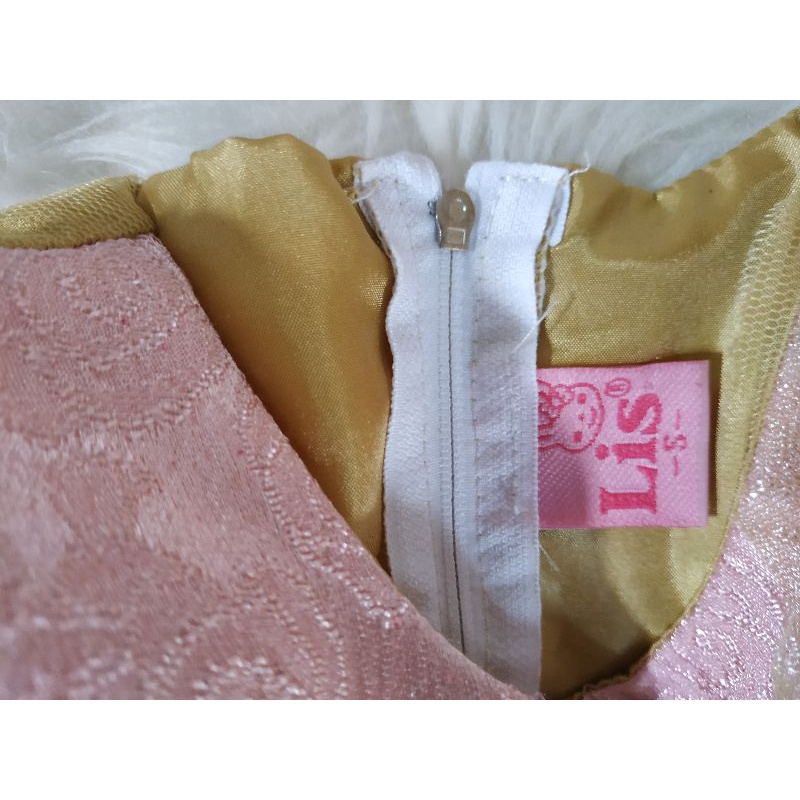 Baju pesta anak Dress anak perempuan preloved gaun anak 2-3 tahun