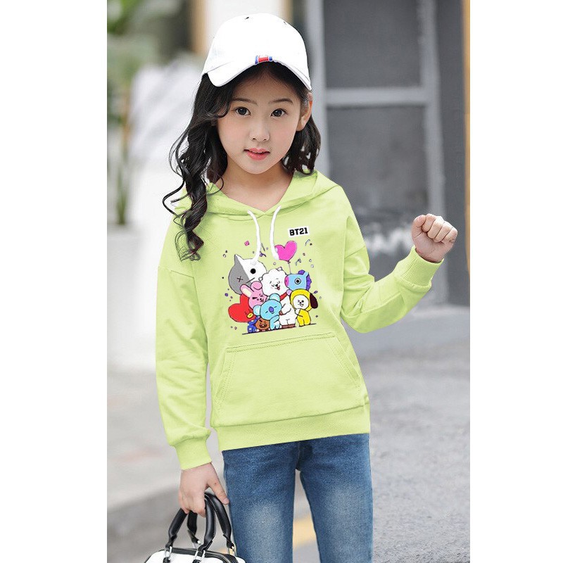 Sweater Hoodie Korea Kartun Size  XXL, XL, M, S