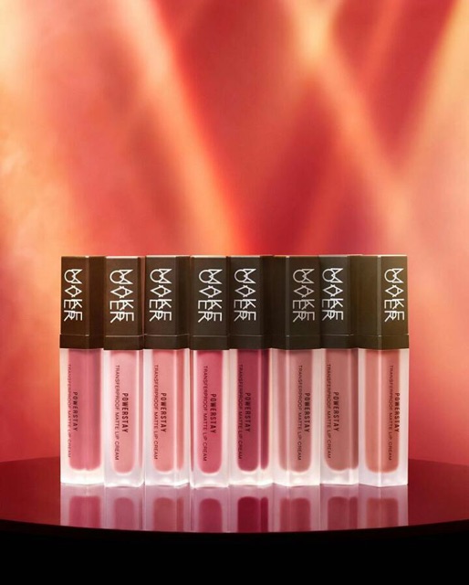 MAKE OVER POWERSTAY TRANSFERPROFF MATTE LIP CREAM @MJ