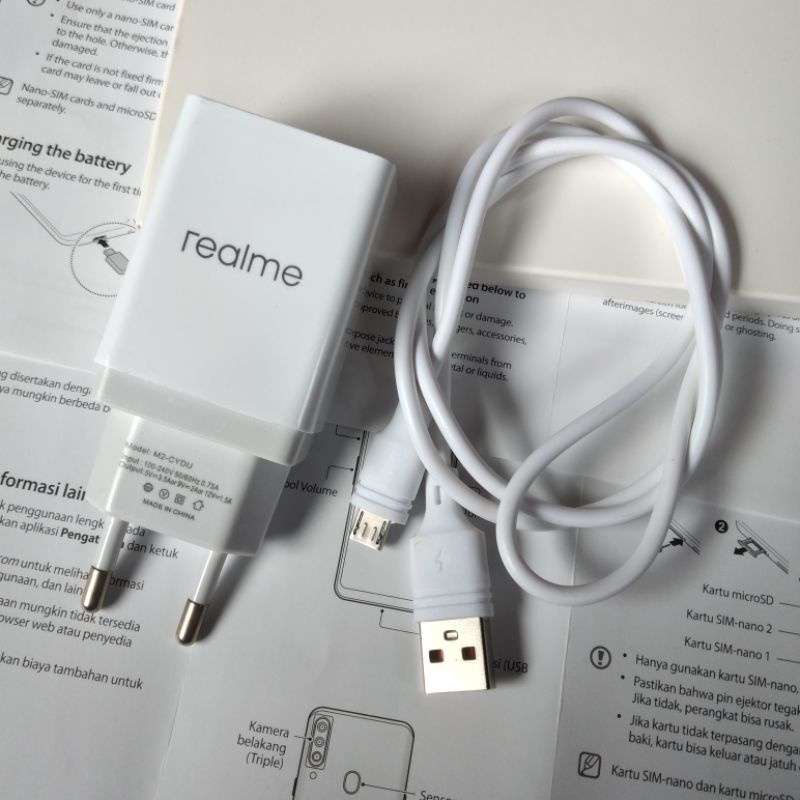 charger realme original