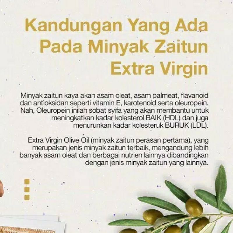 Minyak Zaitun Palestin Extra Virgin Olive Oil 100 kapsul