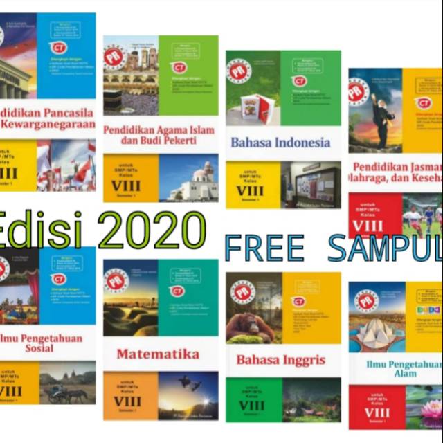 Buku LKS PR kelas 8 (SMP kelas 2) Edisi 2020 intan pariwara