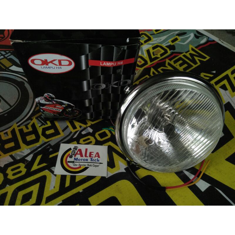 Lampu Pesek  Lampu + batok autopal
