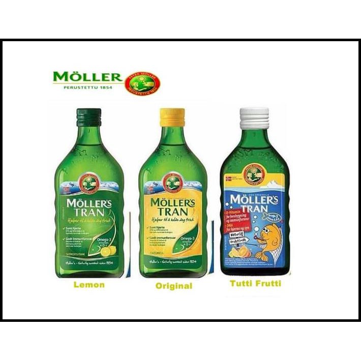 DASYAT MOLLER'S TRANS COD LIVER OIL / MINYAK IKAN BAYI / MOLLER TRAN
