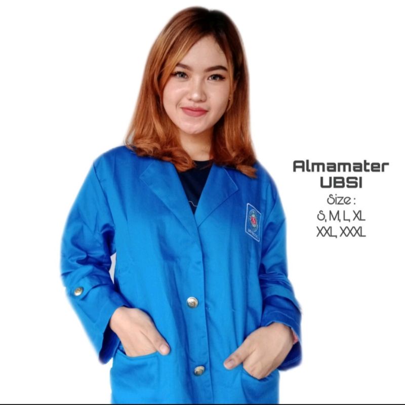 ALMAMATER JAS EMBELEM LOGO BORDIRAN UNIVERSITAS BSI UBSI BINA SARANA INFORMATIKA ORIGINAL