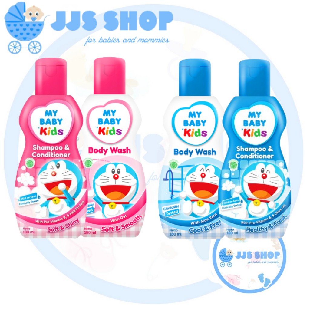 My Baby Kids Body Wash / Shampoo 180ml / Sabun Sampo Anak