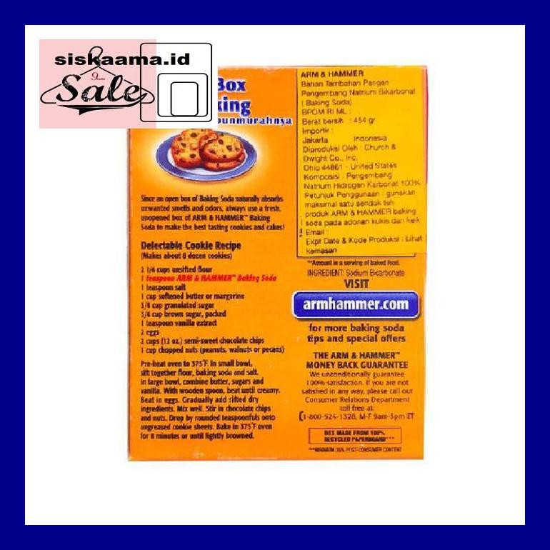 

A40D0Yh Arm & Hammer Baking Soda D50Tr40V
