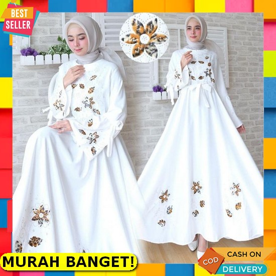 Baju Gamis Lebaran 2022 Gamis Terbaru Murah Bj Muslim Wanita Bsju Muslimah Termurah Bju Wanita Dress