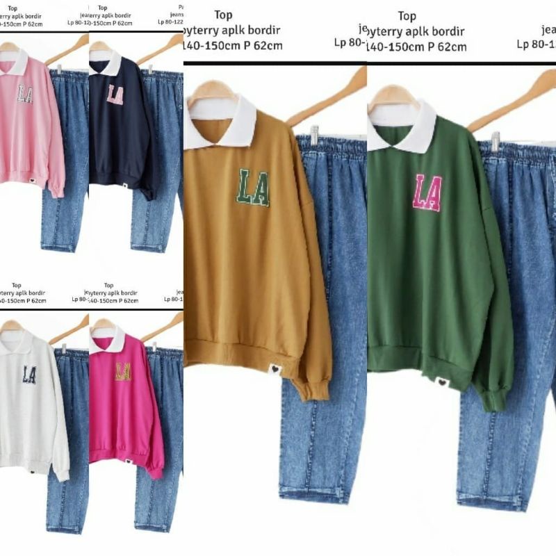 LA setelan wanita fashion solo recommended high quality