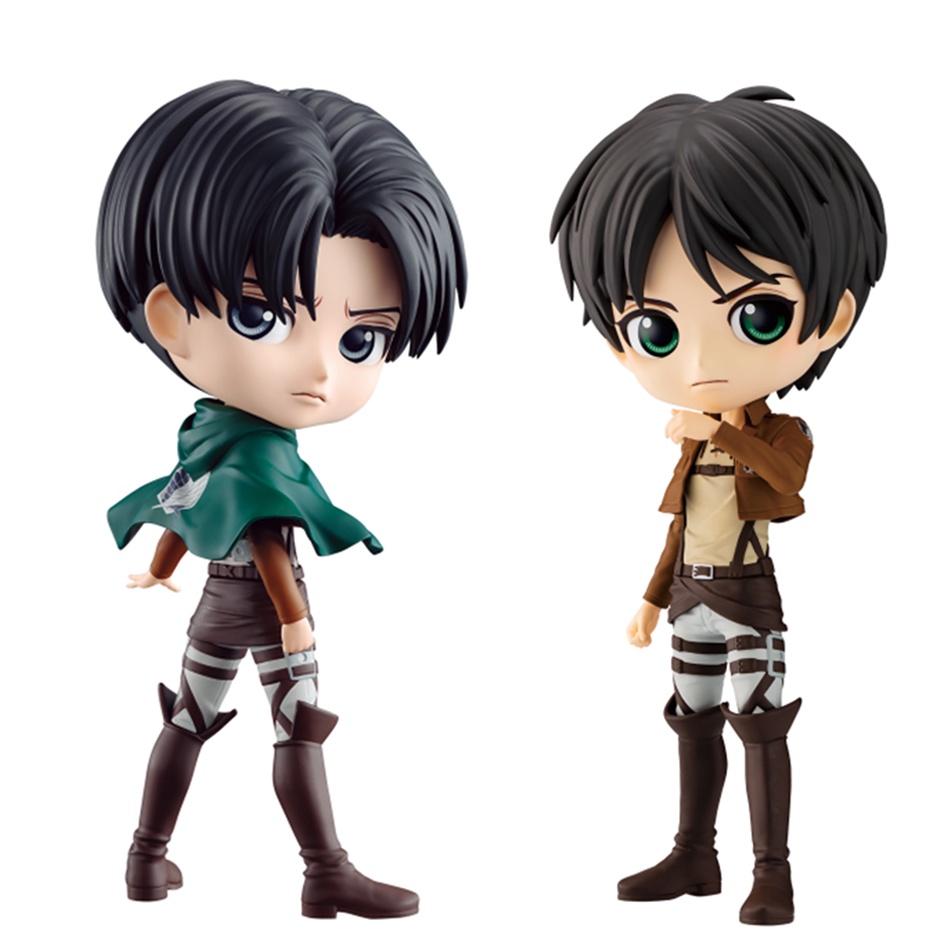 Mainan Action Figure Levi Ackerman Attack on Titan Bahan PVC Ukuran 15CM