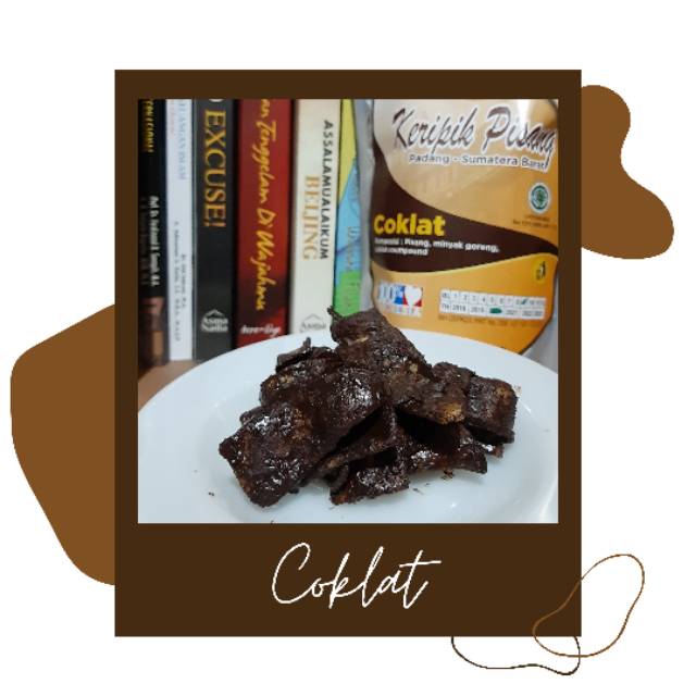

KERIPIK PISANG ANABUNDO Rasa Coklat