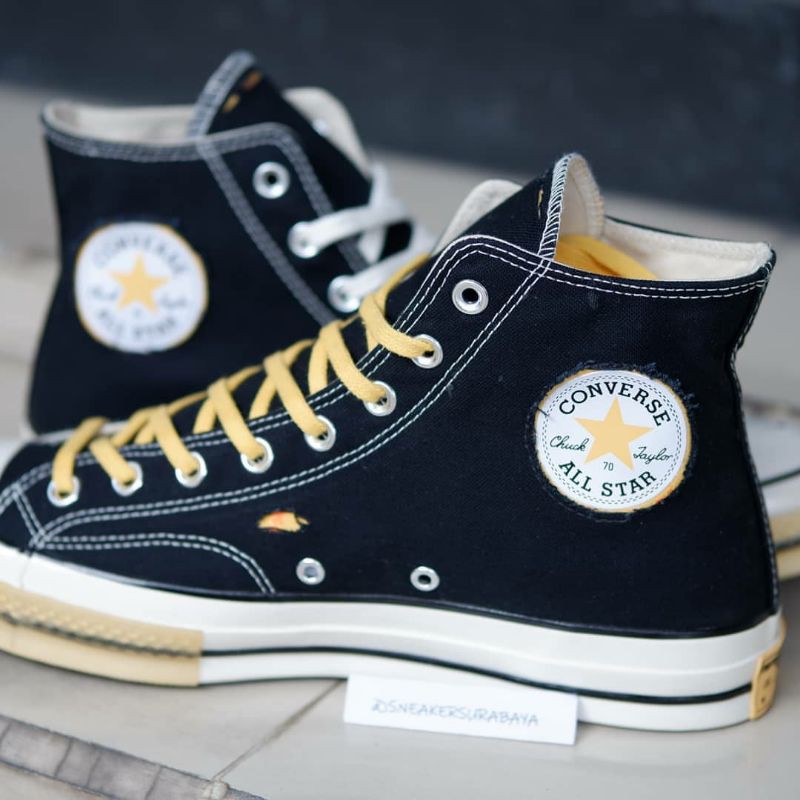 Dr Woo x Converse Chuck Taylor 1970s Hi Black CT 70s CT 70s