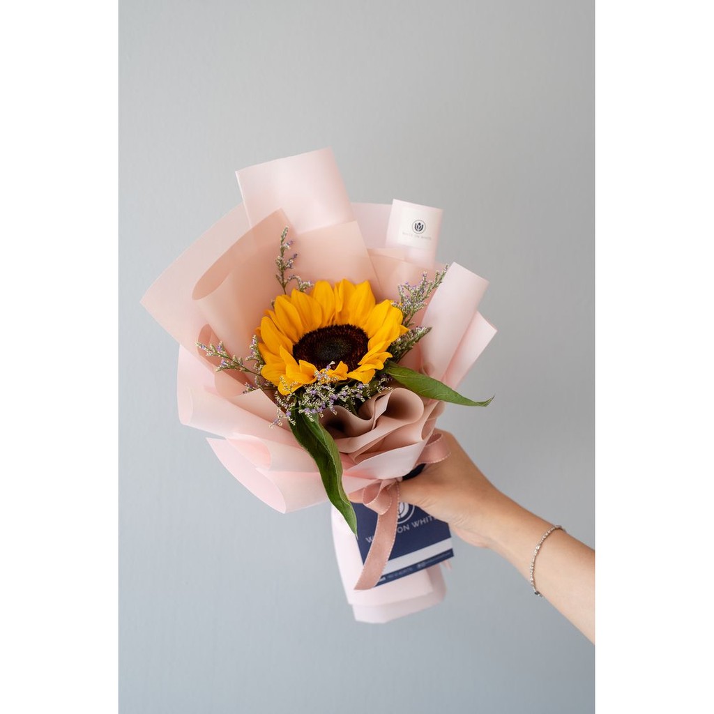 Bouquet Flower - Buket Bunga Romantis - Valentine Bouquet Flower - Bunga Fresh Segar Bunga Asli