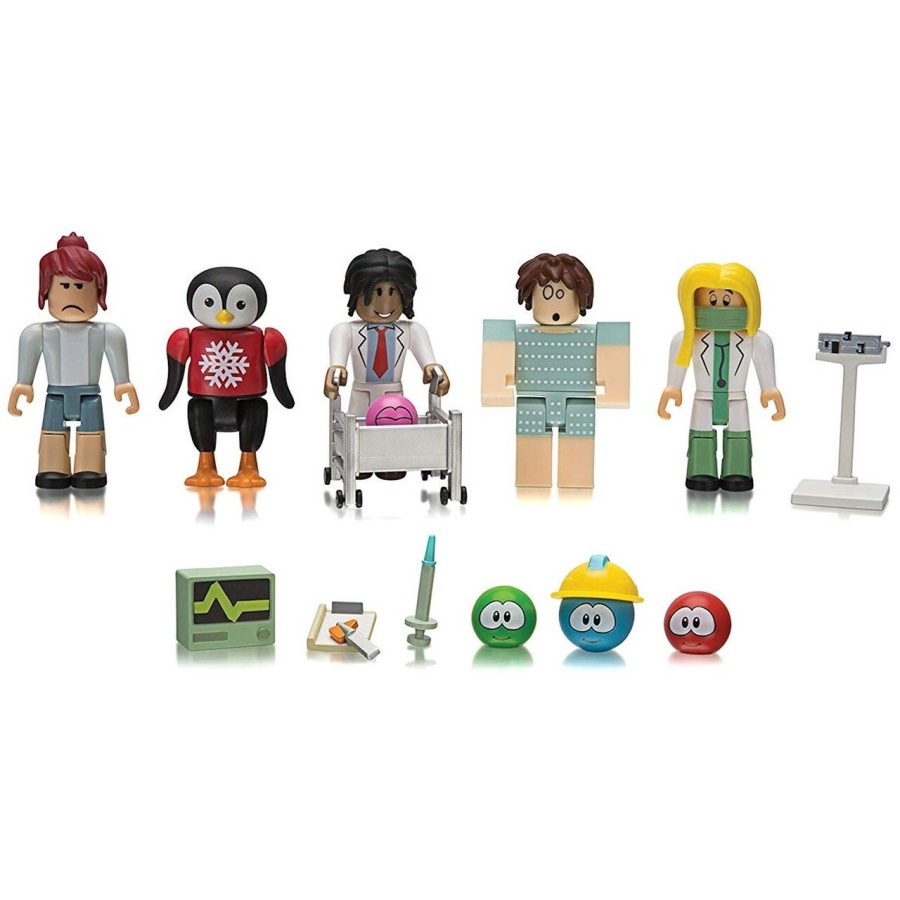 Roblox Original MEEPCITY : MEEP HOSPITAL Five Figure Packs