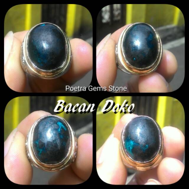 BATU CINCIN BACAN DOKO SIAP BIRU ISTIMEWA TERMURAH