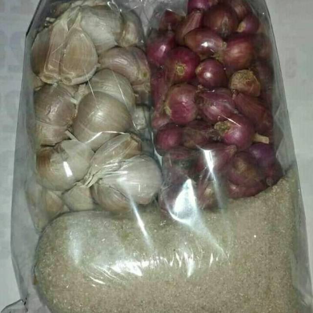 

Paketan murah Bawang merah putih dan gula