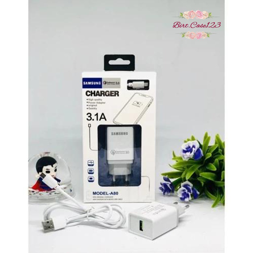 BM048 A80 Cashan Cashan SAMSUNG 3Amper QUALCOM micro fast Charging Anti meledak J2 prime j3 j5 j7 BC4715